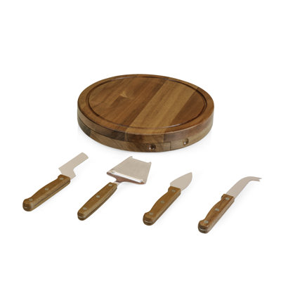 Acacia Circo Cheese Serving Board & Tools Set