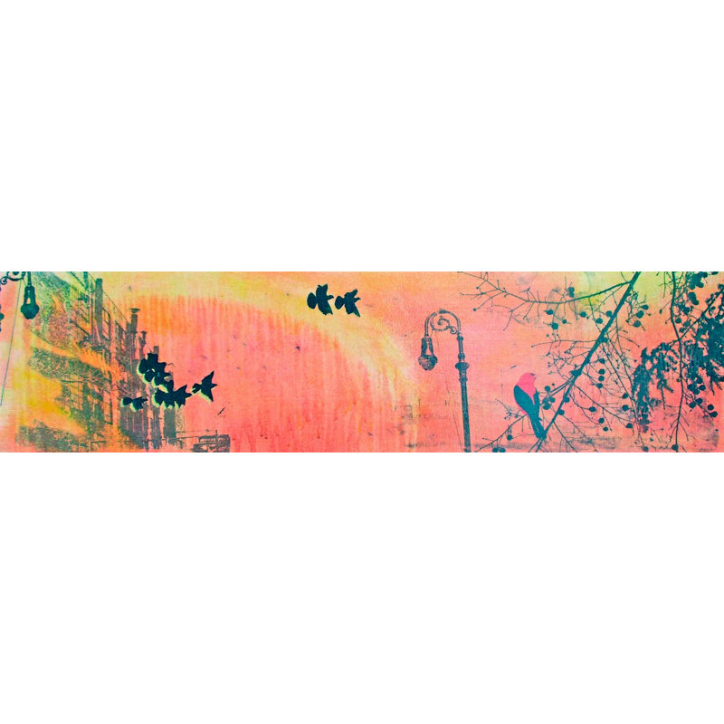 " Magus Tanager ", 10" H x 40" W