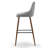 Archan Upholstered Counter Stool with Metal Frame
