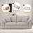 89.8" Modern Upholstered Tufted Arm Loveseat Sofa with Pillows and Memory Foam Cushions-27043576