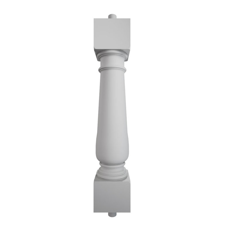 Balustre Fiberthane 700 Series Oxford, apprêté en usine, H 26 po x l 5 po x P 5 po