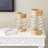 Glass Table Vase - Set of 2