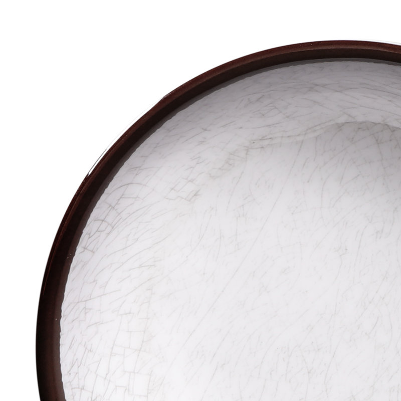 Mojave 10 oz. Round Crackle Vintage Melamine Dining Bowl