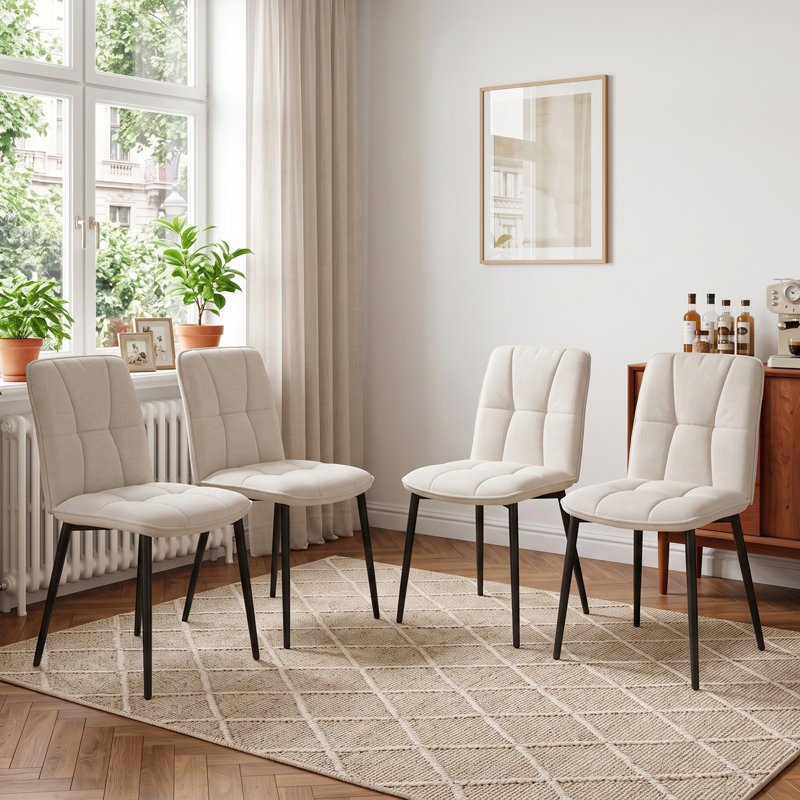 Chaise de salle à manger Nordic, White