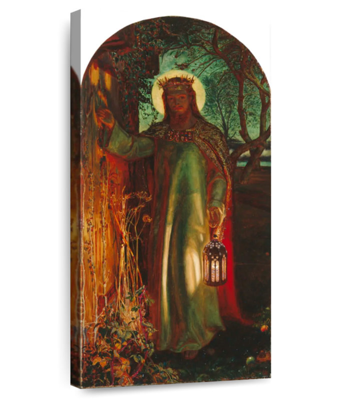 La lumière du monde, H 36 po x l 18 po