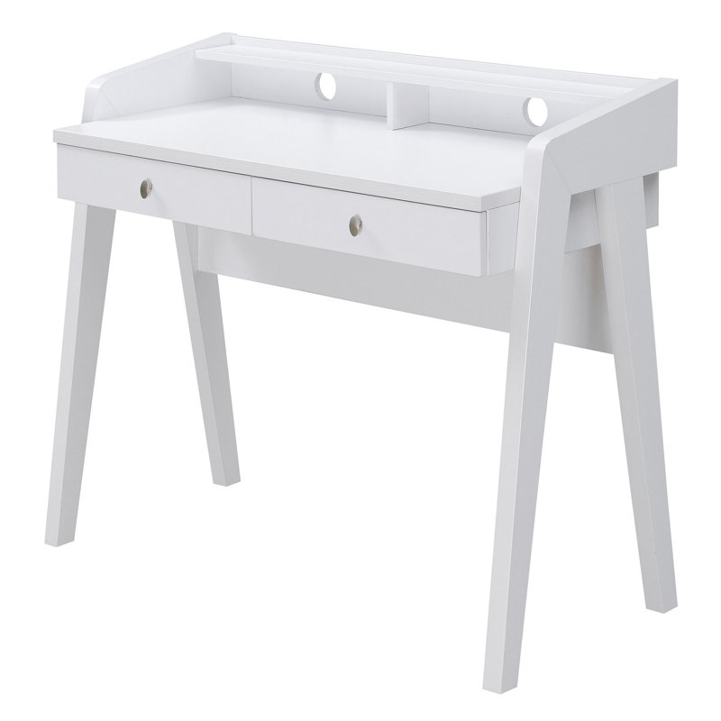 Bureau d'ordinateur Piotrowski, Blanc
