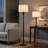 28’’ Modern Black Metal Table Lamp