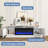 Fireplace TV Stand With LED Lights, Modern Entertainment Center For 80" -100" TV, 70" Wood Media TV Console Storage-1329762750