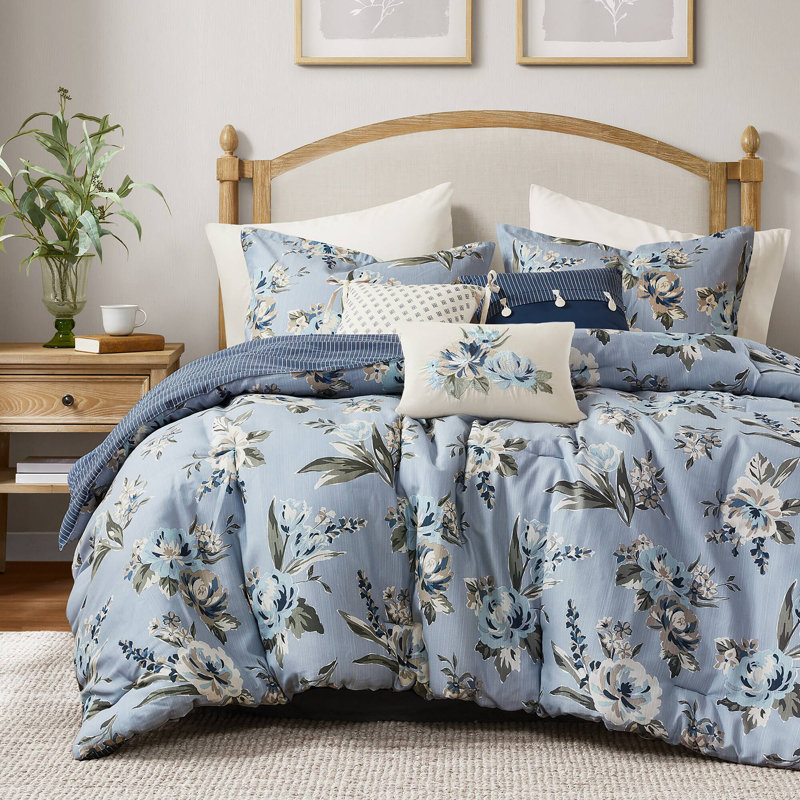 Ensemble d'édredon 7PCS, Grand édredon et 6 pièces supplémentaires