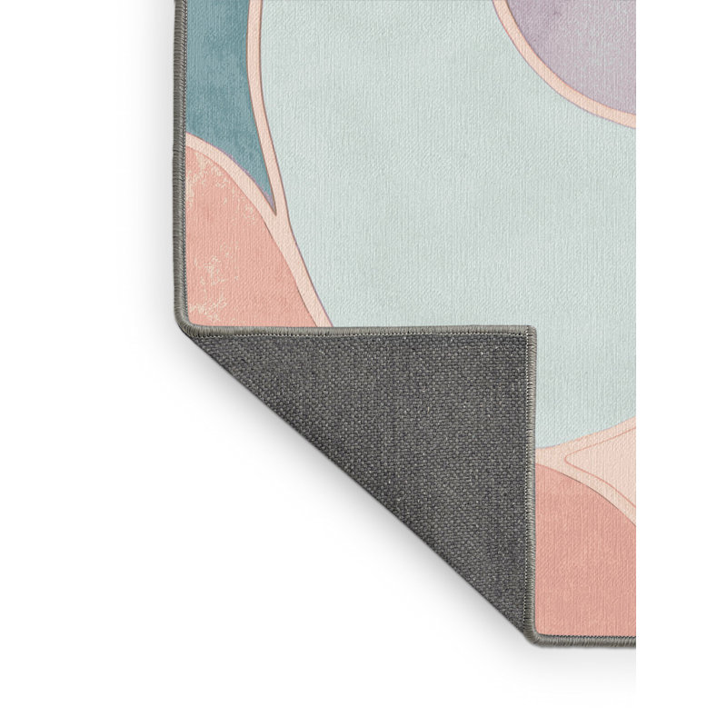 Gentle Crest Rug, Square 5'