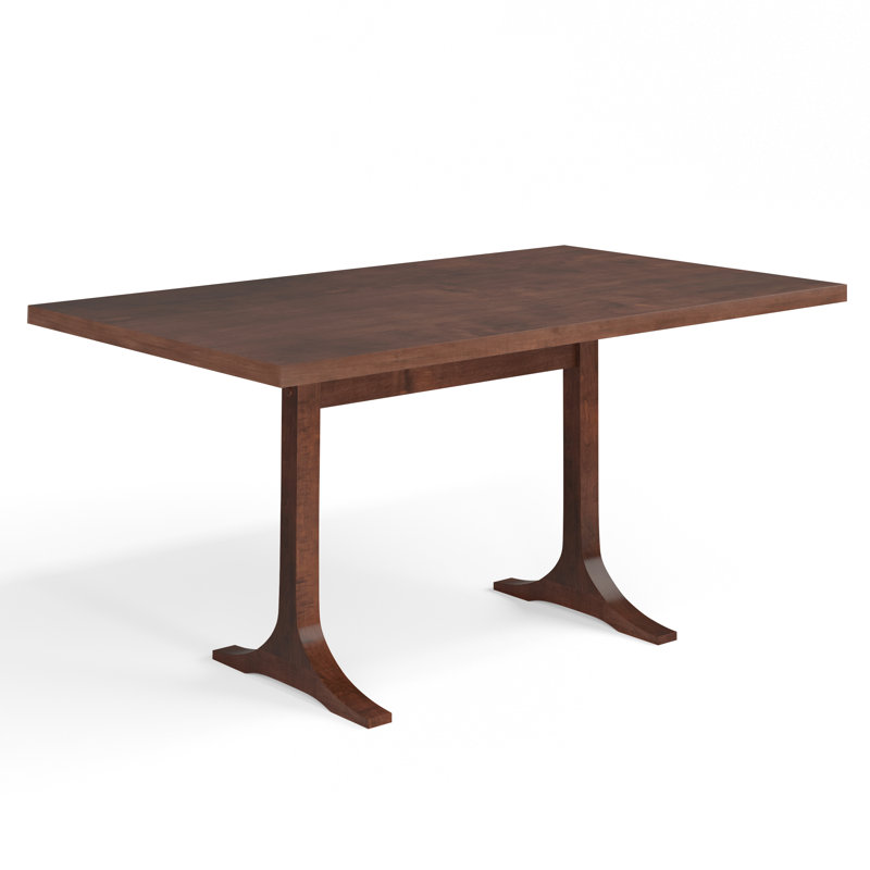 Paxton Maple Solid Wood Dining Table, Java, 36" W x 96" L