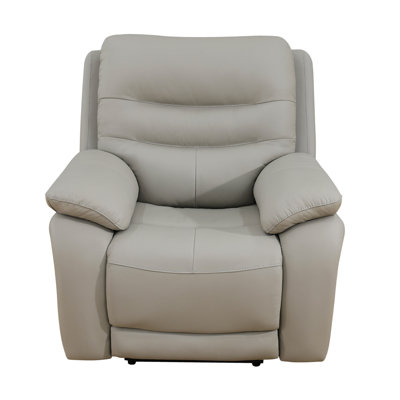 Chanler 40"Cow Top Leather and PVC Power Reclining Chair