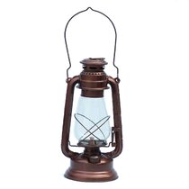 Handcrafted Nautical Decor 17'' Gas Powered Outdoor Lantern