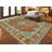 One-of-a-Kind 9'4" x 13'7" 1980s Rectangle Wool Area Rug in Beige and Blue