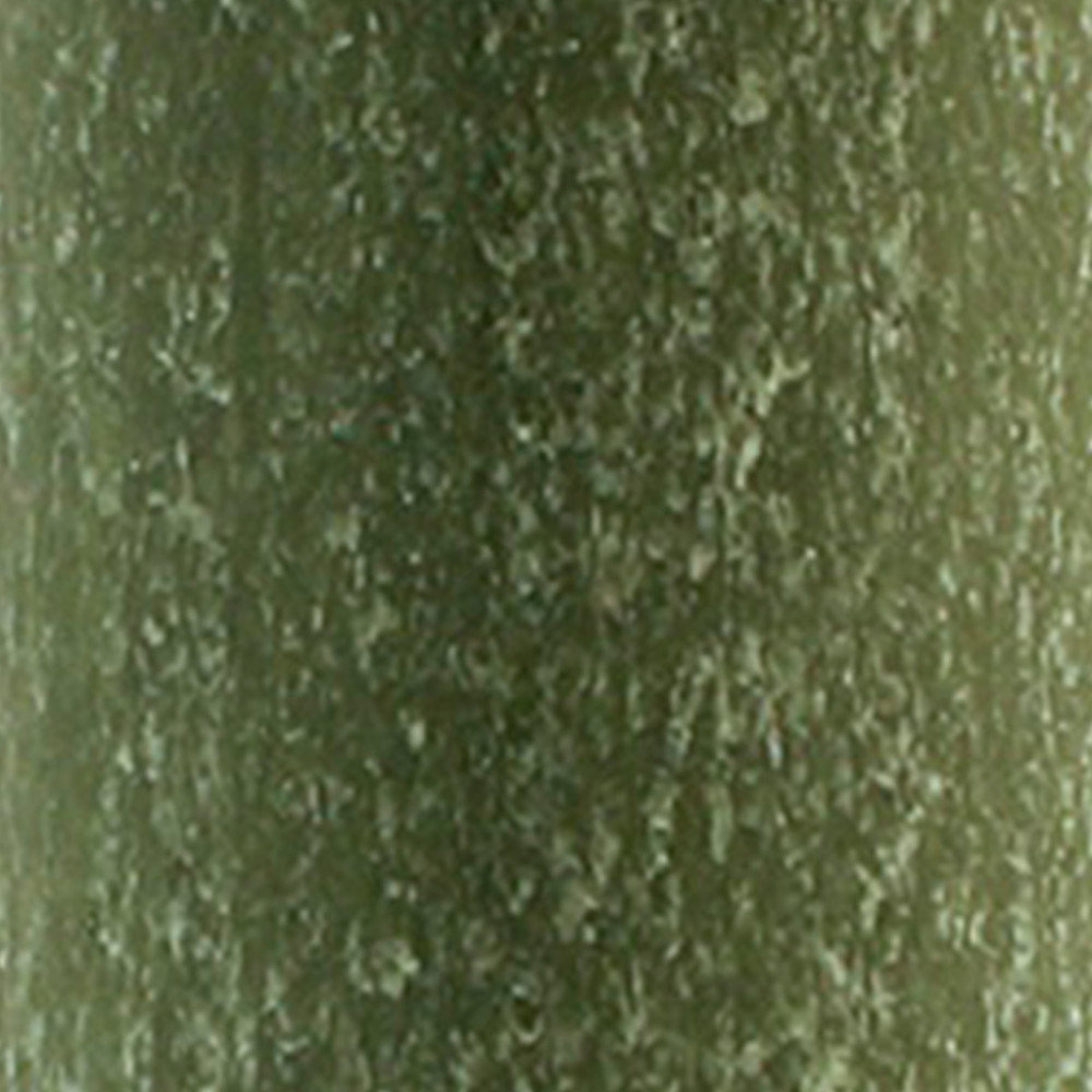 Unscented Taper Candle, Dark Olive