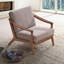 Fauteuil d'appoint en tissu et finition Lide-901754283