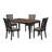 Gimlet 4 - Person Solid Wood Solid Wood Top Four Leg Dining Set