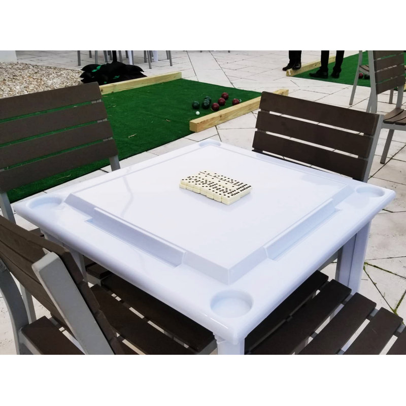 Table pliante carrée en plastique 30 po