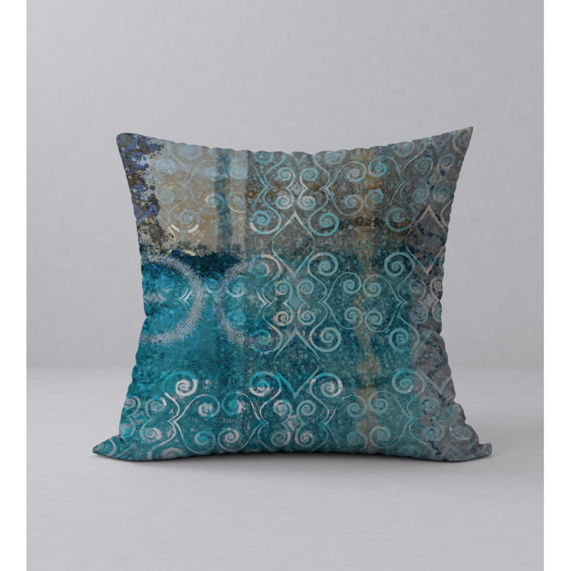 Geometric Reversible Throw Pillow, 20" x 20"