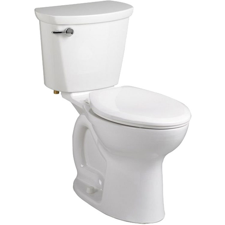 Toilette ronde deux pièces Cadet Pro 1,6 GPF (siège non inclus), Blanc