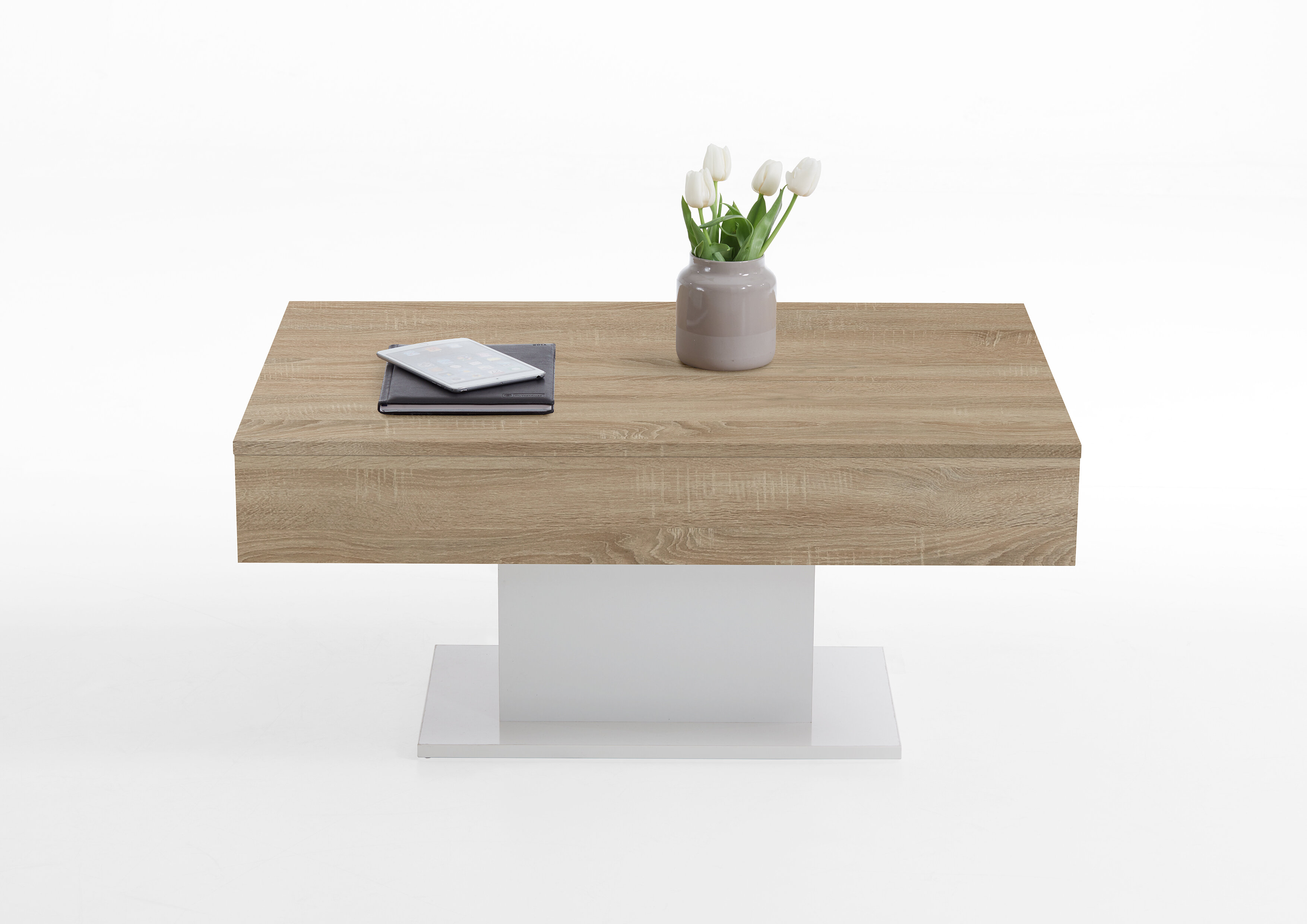 Coffee table online remote tray