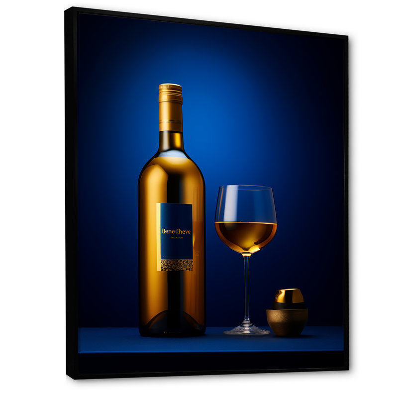 Mead Mystique, reproduction d'art sur toile, Cadre flottant noir, H 20 po x l 12 po