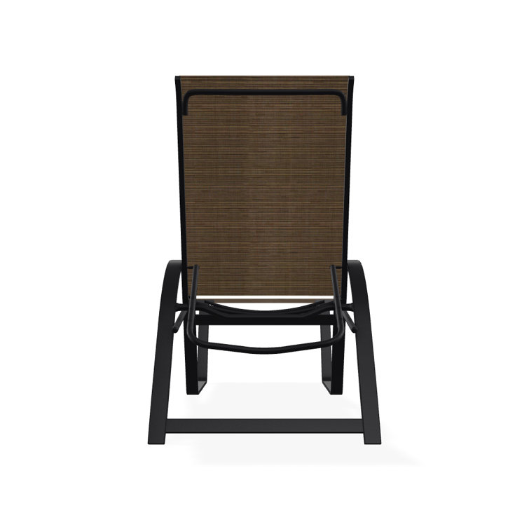 Holna Outdoor Rust-Resistant Metal Chaise Lounge