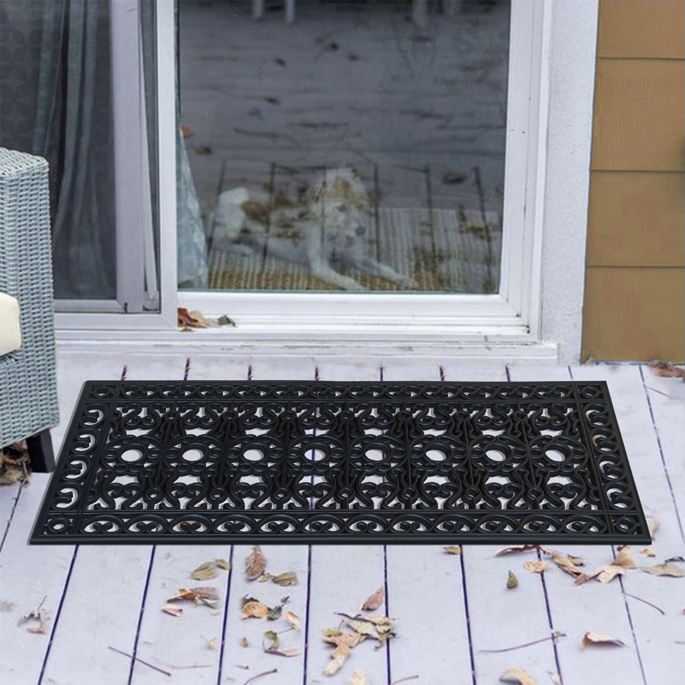 Darby Home Co Albertina Non-Slip Outdoor Doormat & Reviews