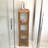 Chelsei Teak Freestanding Bathroom Shelves