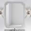 Amelia Rectangle Metal Wall Mirror-22550907
