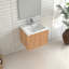 Meuble-lavabo mural 24 po