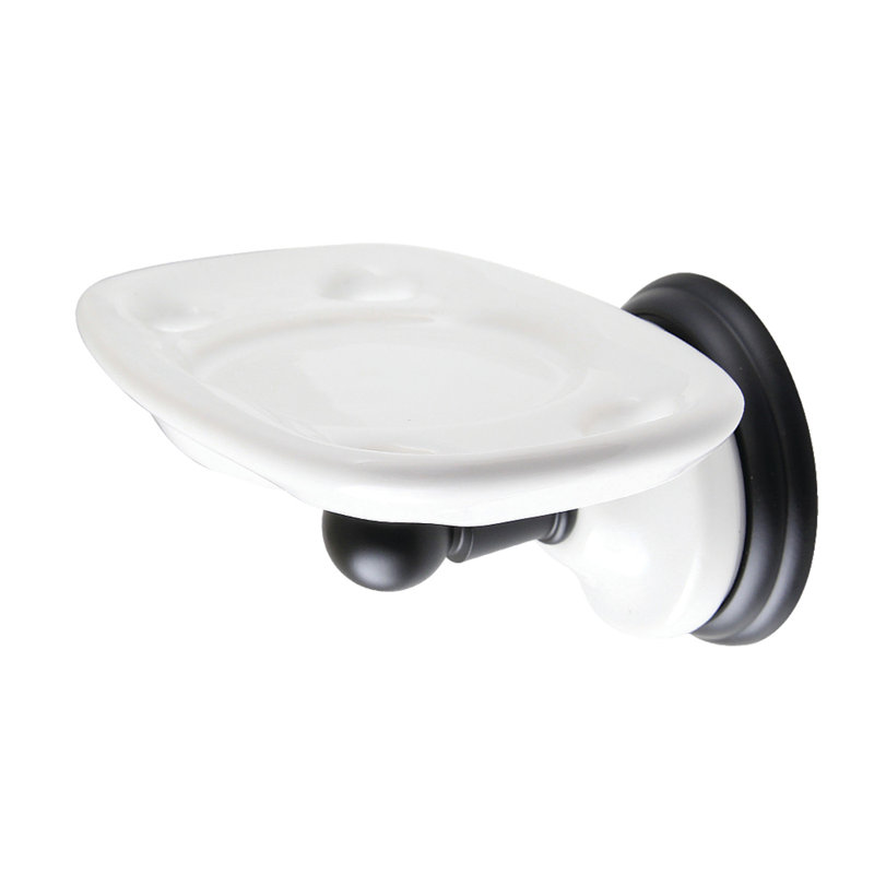 Victorian Toothbrush Holder, Matte Black