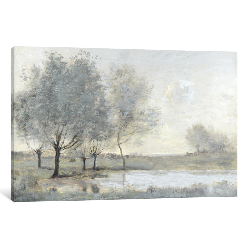 By the Pond II par Christy McKee - Giclée sur toile tendue avec châssis, H 18 po x l 26 po x p 1,5 po