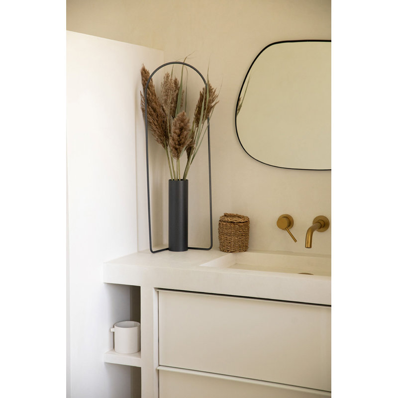 Itac Steel Floor Vase, Capucine