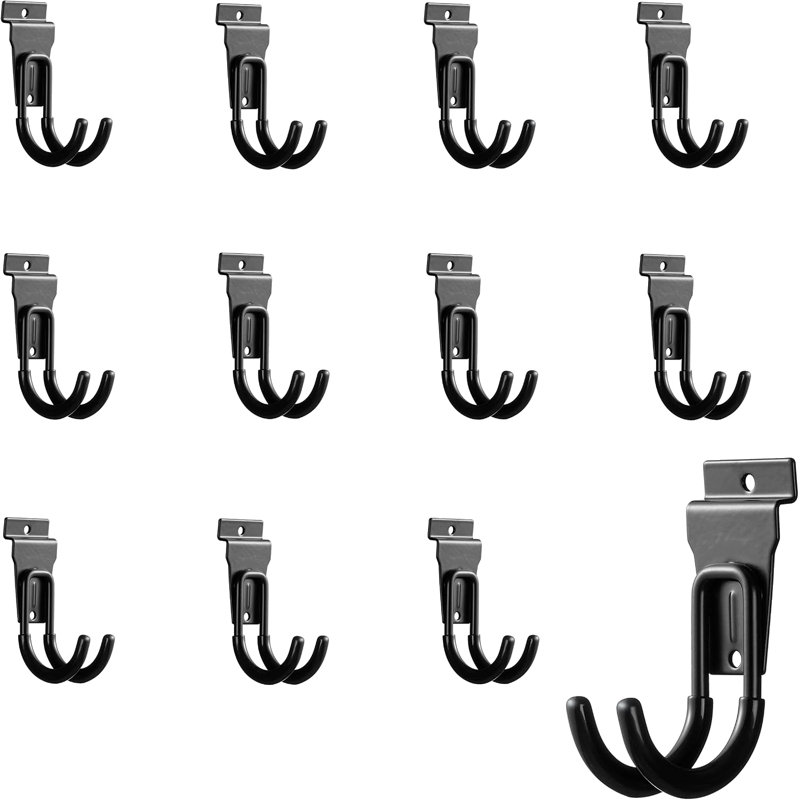 12Pack Slatwall Hooks