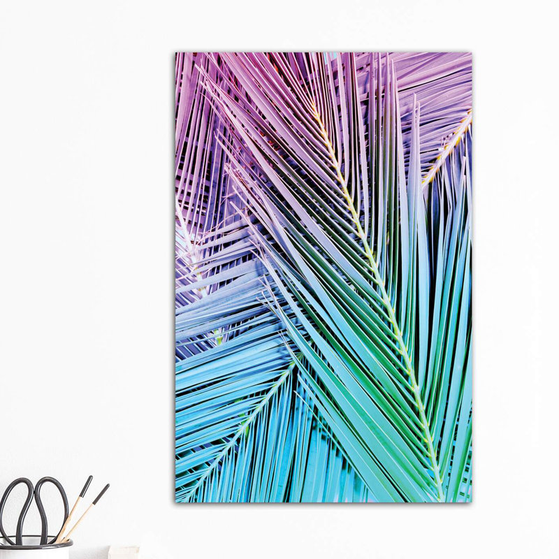 Rainbow Posey by Honeymoon Hotel - Wrapped Canvas Print, 30.48 cm H x 45.72 cm W