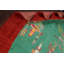 Tapis art déco vert 10 x 14