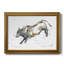 Modern Bull Study II - Peinture sur toile encadrée-573587750