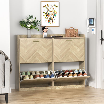 Range-chaussures pour hall d'entrée Lismore, 24 paires