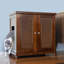 The Refined Litter Box - Wood Cat Litter Box Enclosure Cabinet With Drawer, Cane Style-417567308-414457383-414457376