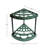 Garden Tool Organizer - Corner Storage Rack that Holds 18 Yard Tools and Broom Holder