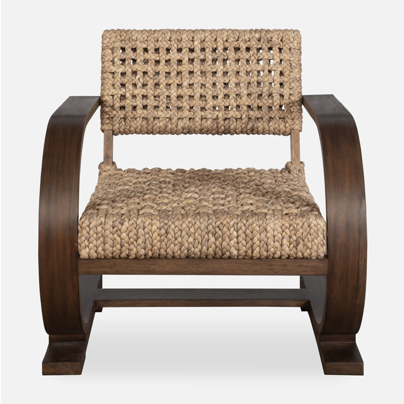 Beachcrest Home™ Goodridge Walnut Accent Chair