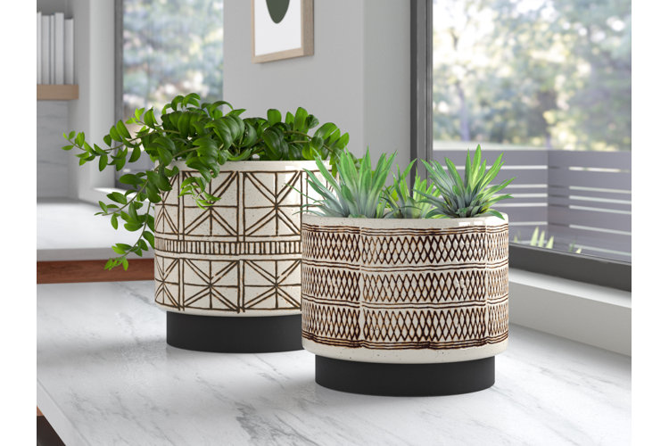 4 Ways to Decorate With Trendy Pottery & Indoor Plants