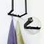 Porte-serviettes pour mur de salle de bain, pour ranger serviettes, peignoirs, porte-serviettes avec crochets-109479762