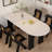 Inderpreet Solid Wood Base Dining Table-879681661
