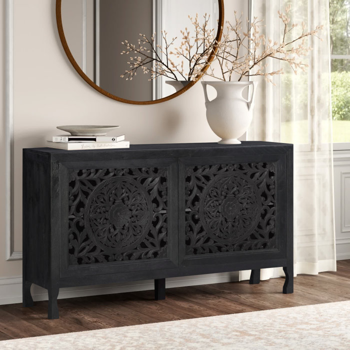 Kelly Clarkson Home Josiah 60'' Solid Wood Sideboard & Reviews | Wayfair