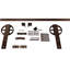 Ensemble de quincaillerie pour porte de grange standard Premium-69733517-69733533