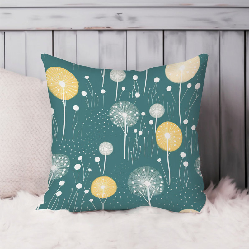 Botanical Dendelion Flowers VIII Cottage, 20"H x 20"W