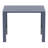 Farrah Rectangular Extendable Outdoor Bar Table , 39'' in. W 39.37'' in. D-1995272955