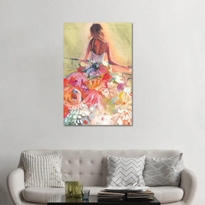 Fleur, reproduction d'art sur toile tendue